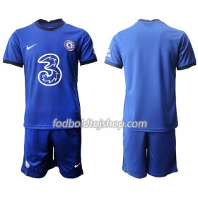 Chelsea Børn Hjemme Fodboldsæt 2020-21 S/S (+ Korte bukser)